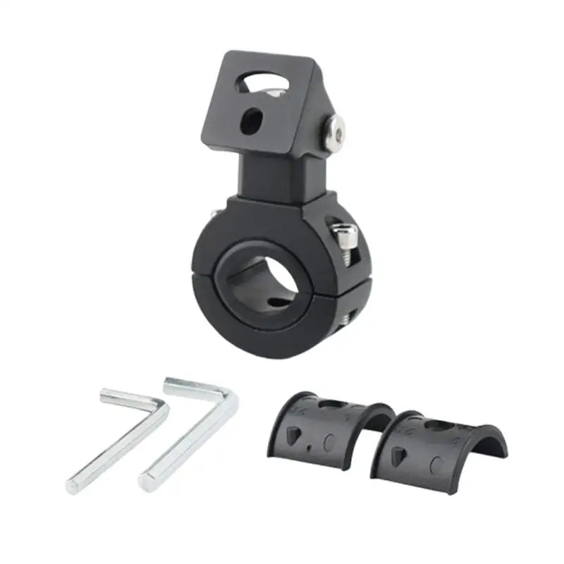 Adjustable Aluminum Motorcycle Spotlight Mount Bracket for Improved Night Visibility