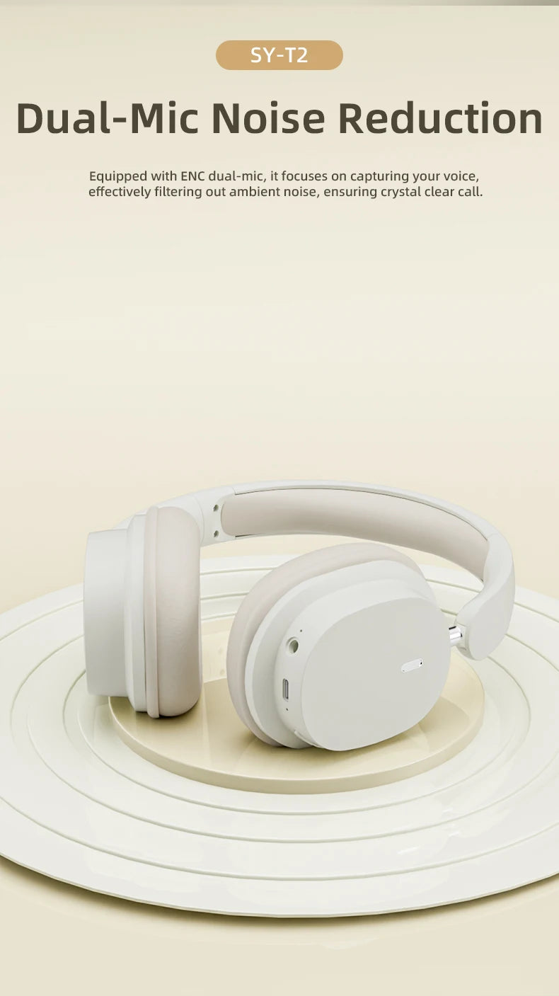 VAORLO Bluetooth 5.3 Foldable Headphones