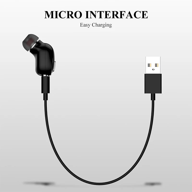 Mini Bluetooth Single Earbud with Mic