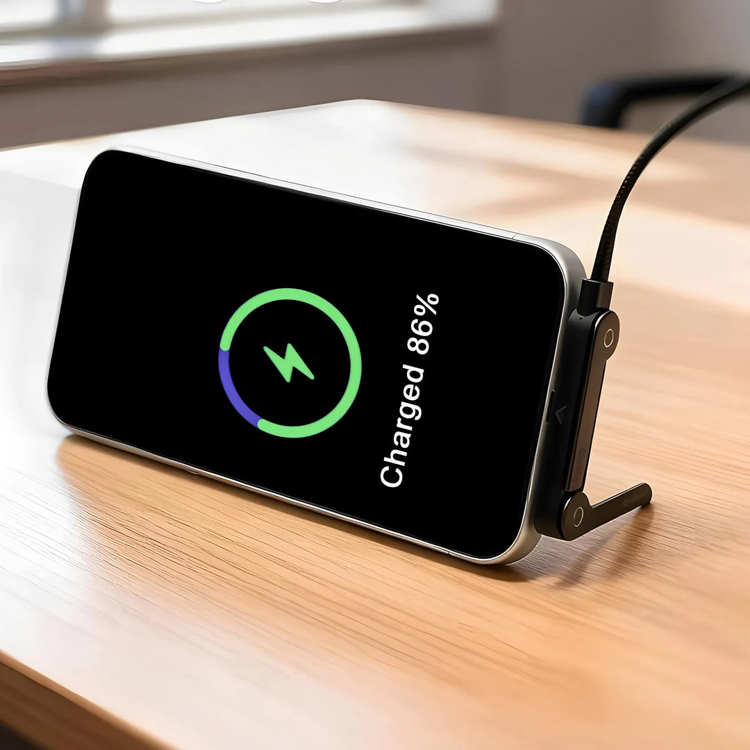 BESY 2-in-1 Type-C Cable Phone Holder – 240W Fast Charging Bracket