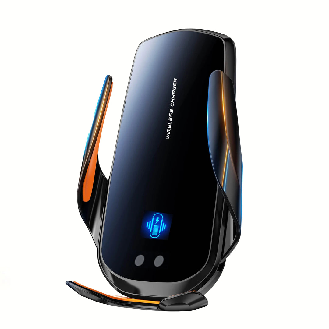 Wireless Charging Car Phone Mount – 360° Rotating Air Vent Holder with USB