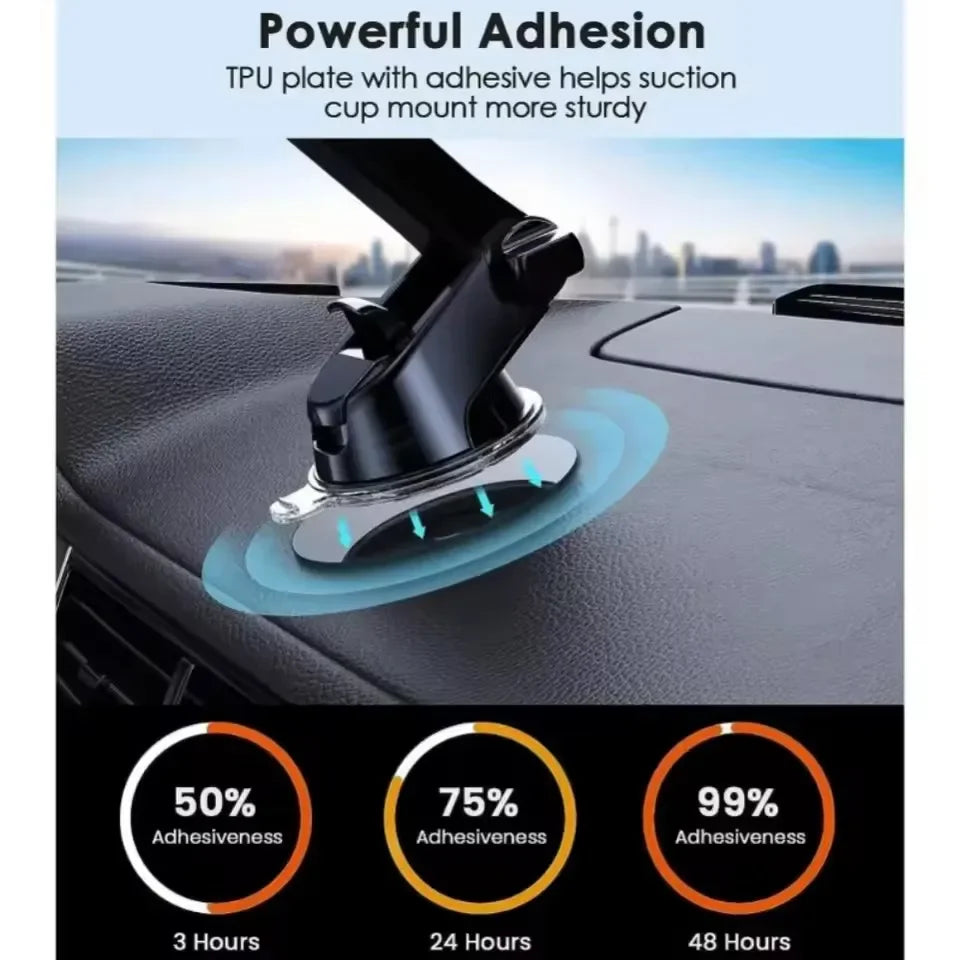 Dashboard Mounting Disc for Suction Cup Car Phone Mounts