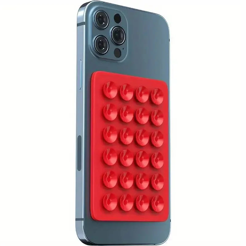 Silicone Suction Cup Phone Holder with Strong Suction for Mirror, Wall and Glass