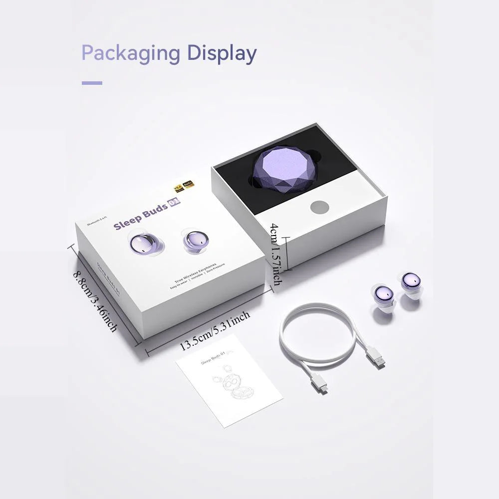 NUOYAREN Wireless ANC Earbuds - Secure In-Ear Noise Cancellation