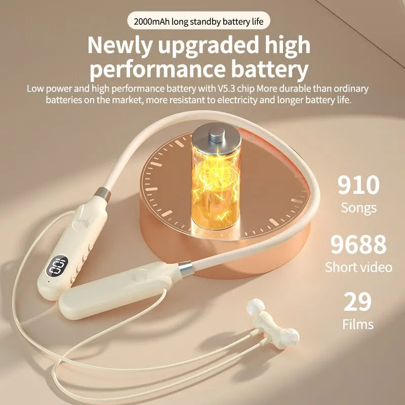 Long-Lasting Wireless Freedom | BT-12 Bluetooth Earphones