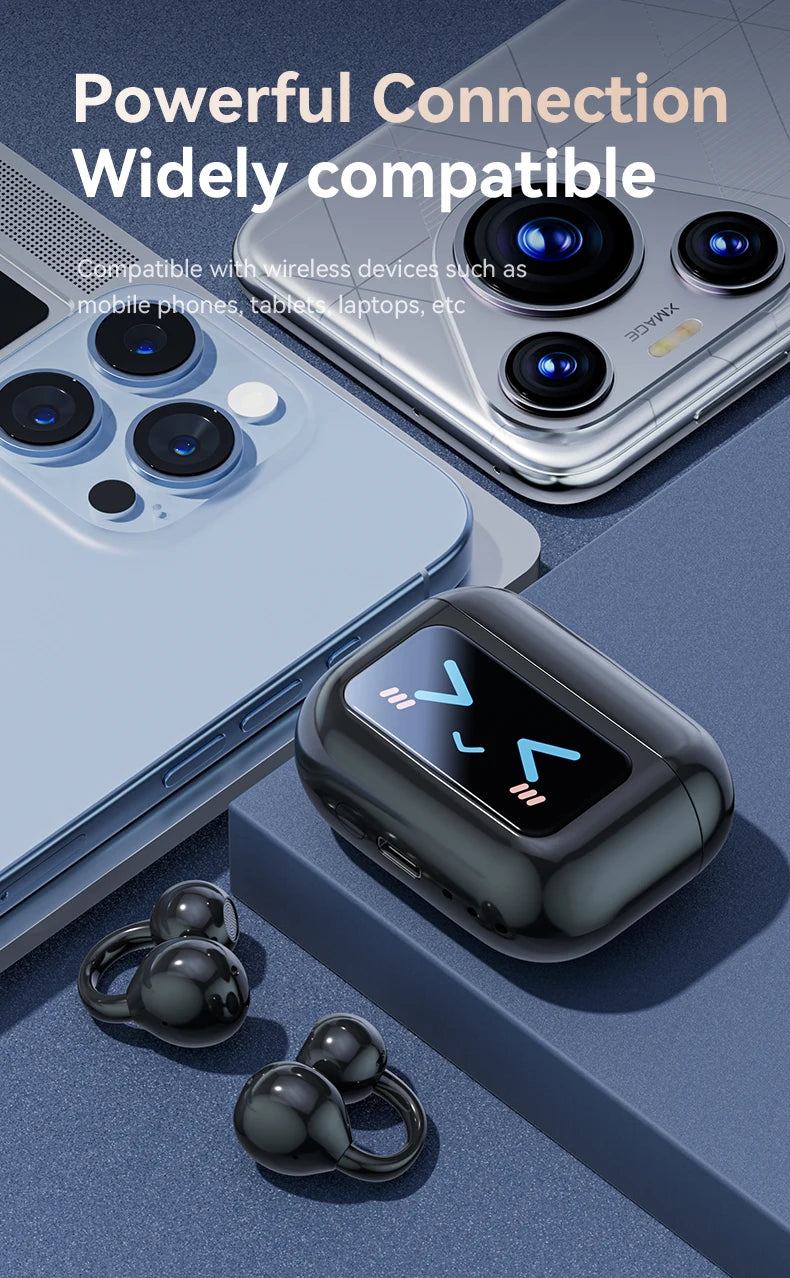 WJOY M100 Bluetooth Earphones, Perfect for Travel & Language Learning