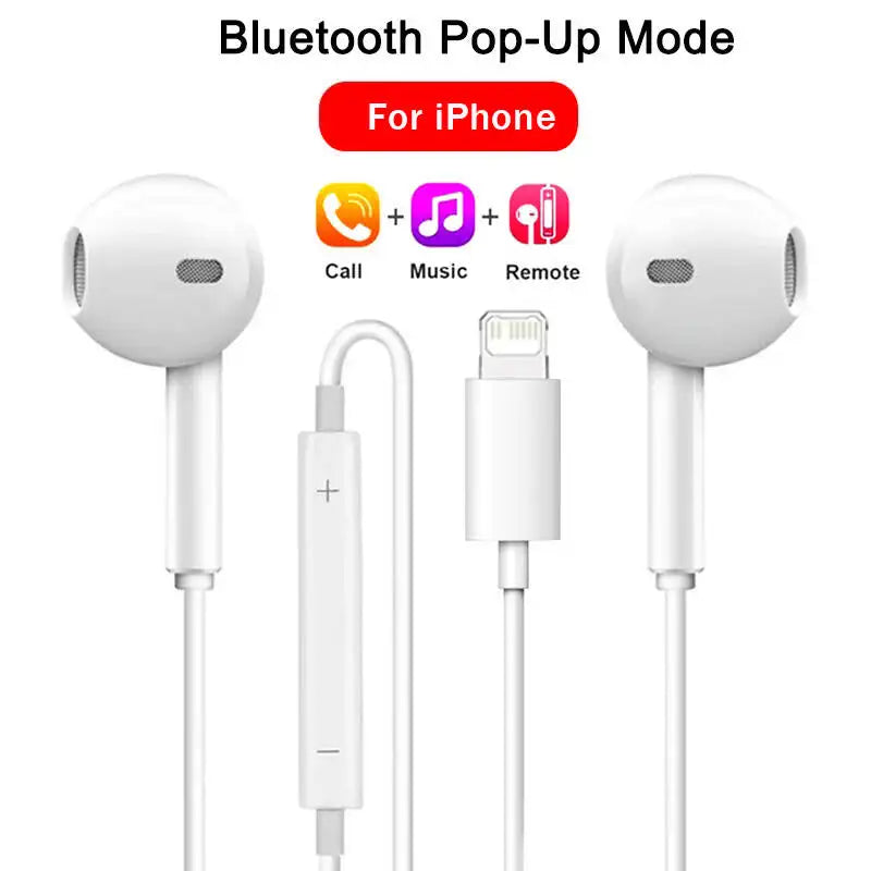 Wired Earbuds – 3.5mm & Type-C HiFi Stereo Headphones with Mic