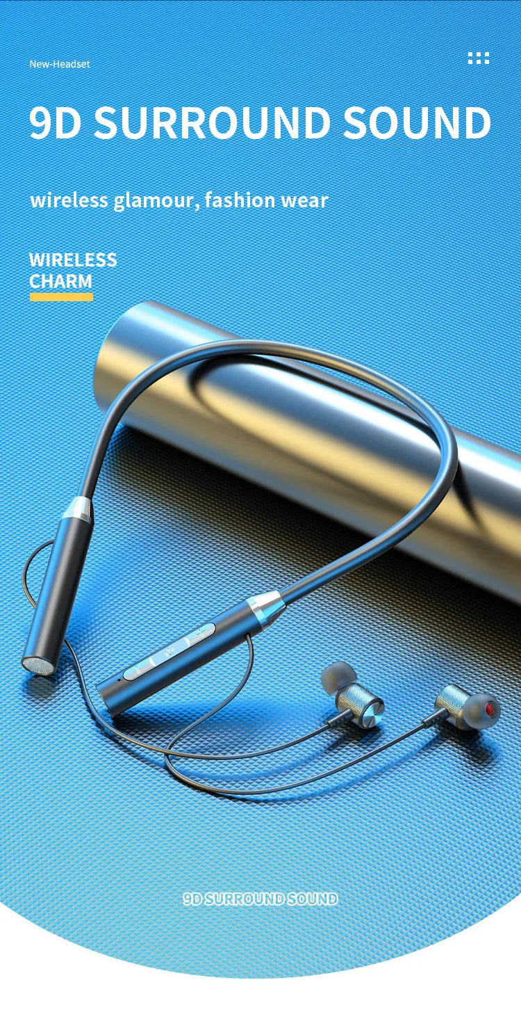 Best Wireless Bluetooth Neckband Earphones with Mic