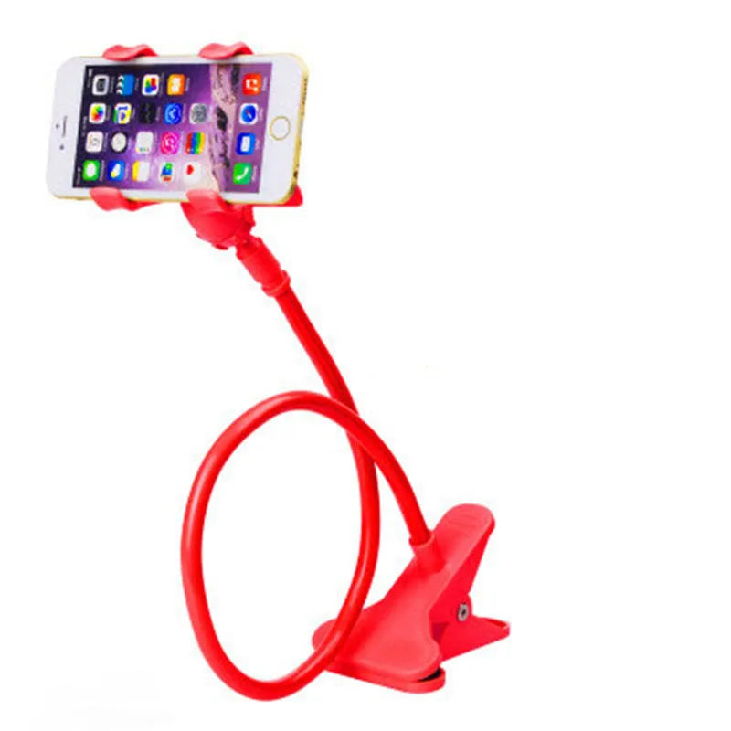 Flexible Phone Holder - Adjustable 28" Gooseneck Phone Mount for Bed and Desk