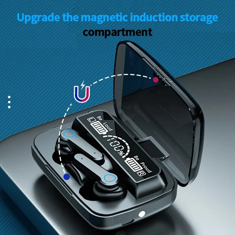 Mrs Win M19 Wireless Earbuds with Power Bank - Best Noise Cancelling Earbuds