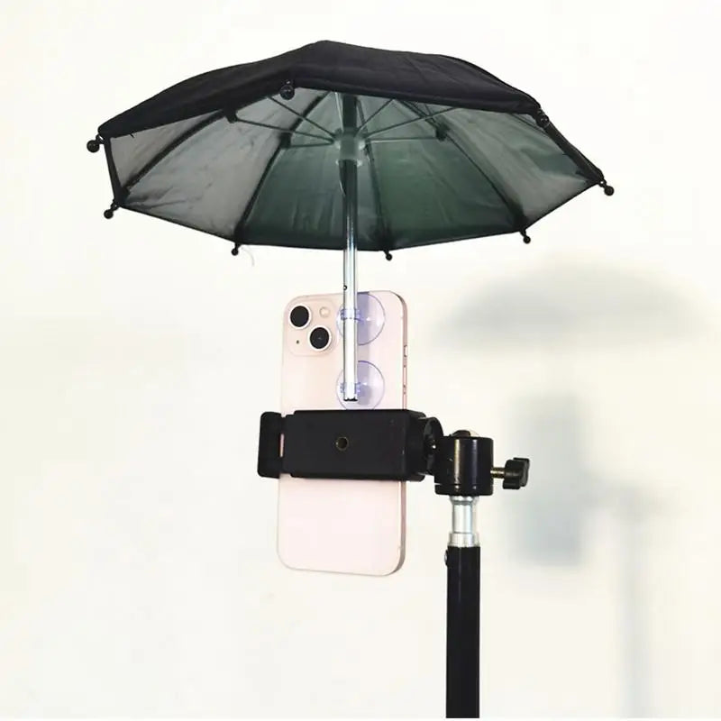 Car Air Vent Phone Holder with Built-in Sunshade for Glare Protection