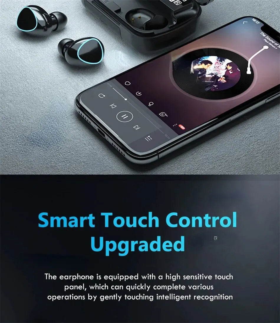 TWS Bluetooth In-Ear Earbuds for Gaming and Music