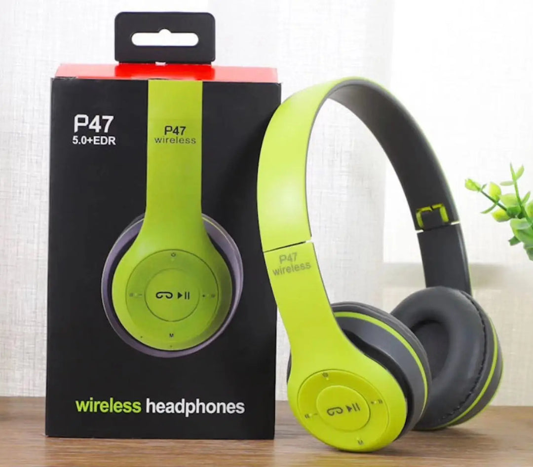 DUTRIEUX Bluetooth 5.0 Foldable Over-Ear Headphones with Microphone and SD Card Slot