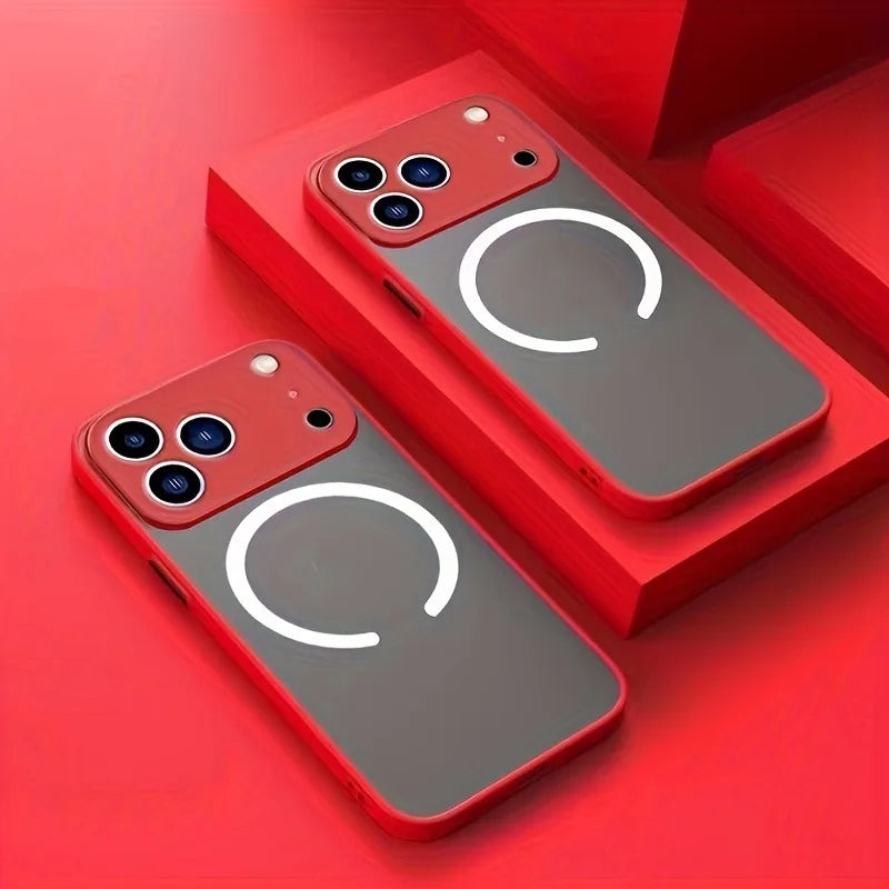 Translucent Magnetic Case MagSafe Compatible iPhone 12-17