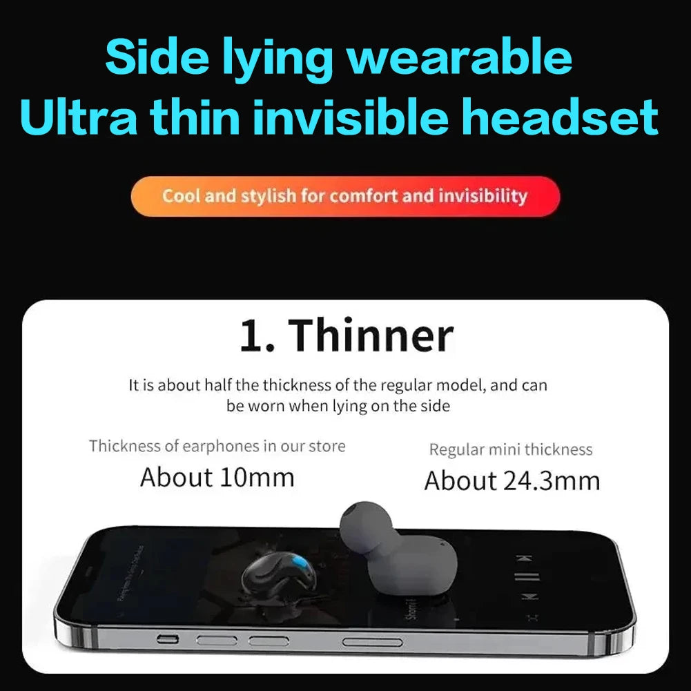 Shunmaii X55 Wireless Bluetooth Earbuds | Sleep-Enhancing Sound