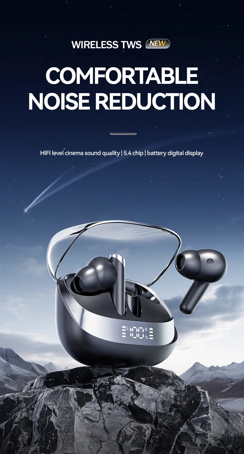 Basix TWS ANC Bluetooth Wireless In-Ear Earphones