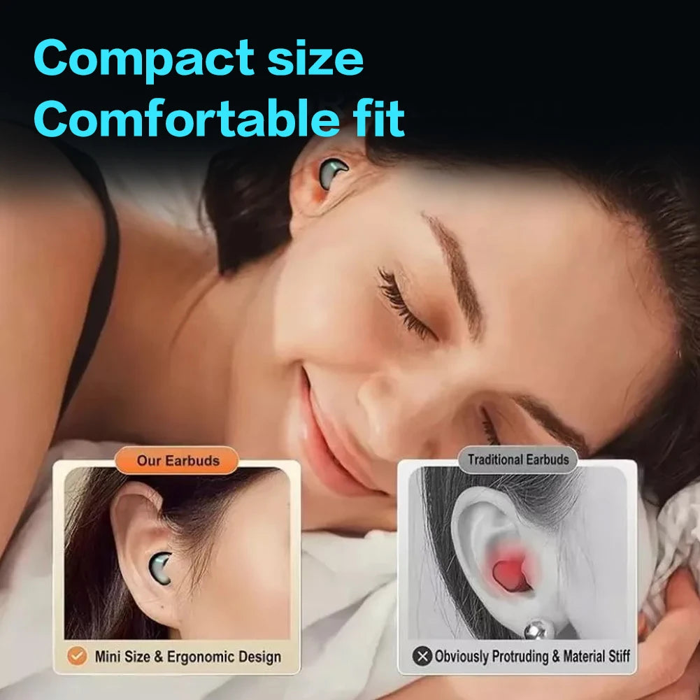 Shunmaii X55 Wireless Bluetooth Earbuds | Sleep-Enhancing Sound