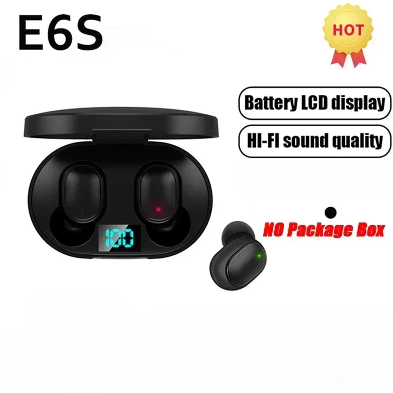 Top-Rated TWS Earbuds: DAMORE E6S Wireless Earphones for Summer