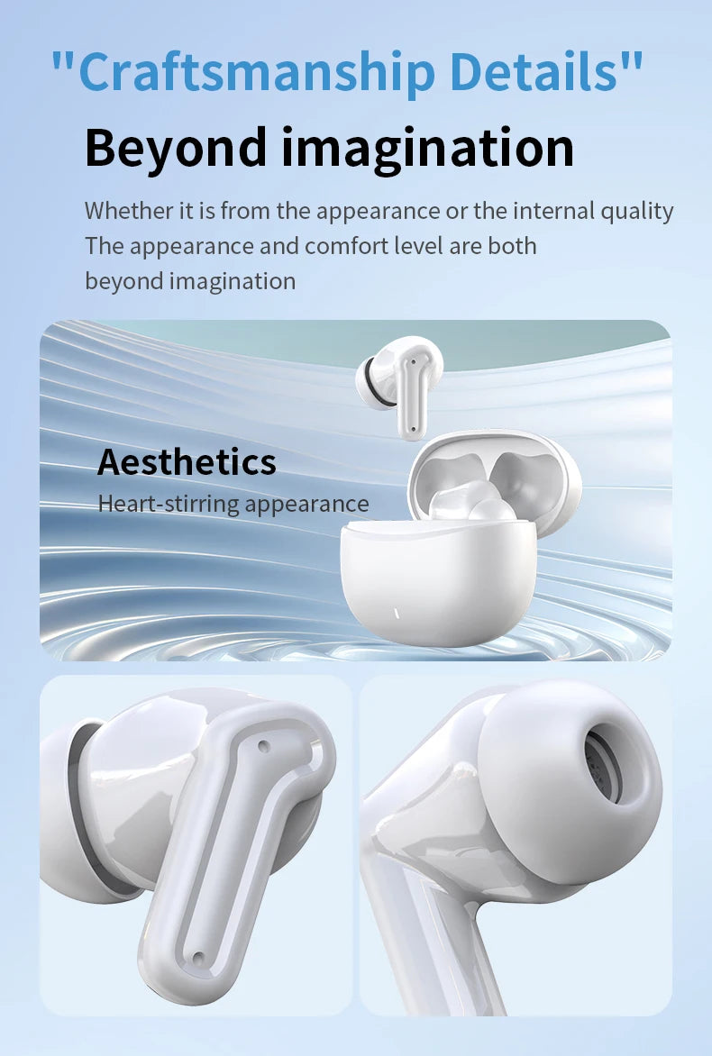 DAIDAN Waterproof Bluetooth Earphones with Mic & Type-C - TWS Headphones for Sale