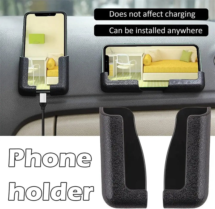 Adhesive Car Phone Holder for Safe and Convenient Mounting
