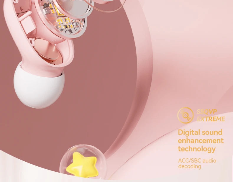Hello Kitty Wireless Earbuds with Waterproof Charging Case