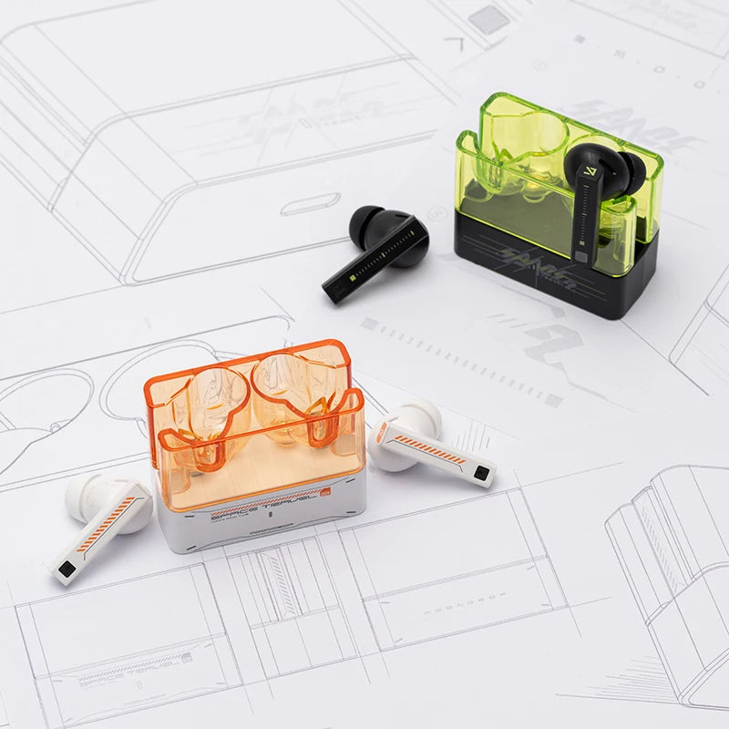 MOONDROP Space Travel 2 Bluetooth 6.0 TWS Earbuds | ANC HiFi 13mm Driver | 55ms Game Mode