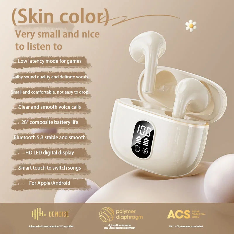 Best TWS Earbuds with Active Noise Cancellation Wireless Earphones