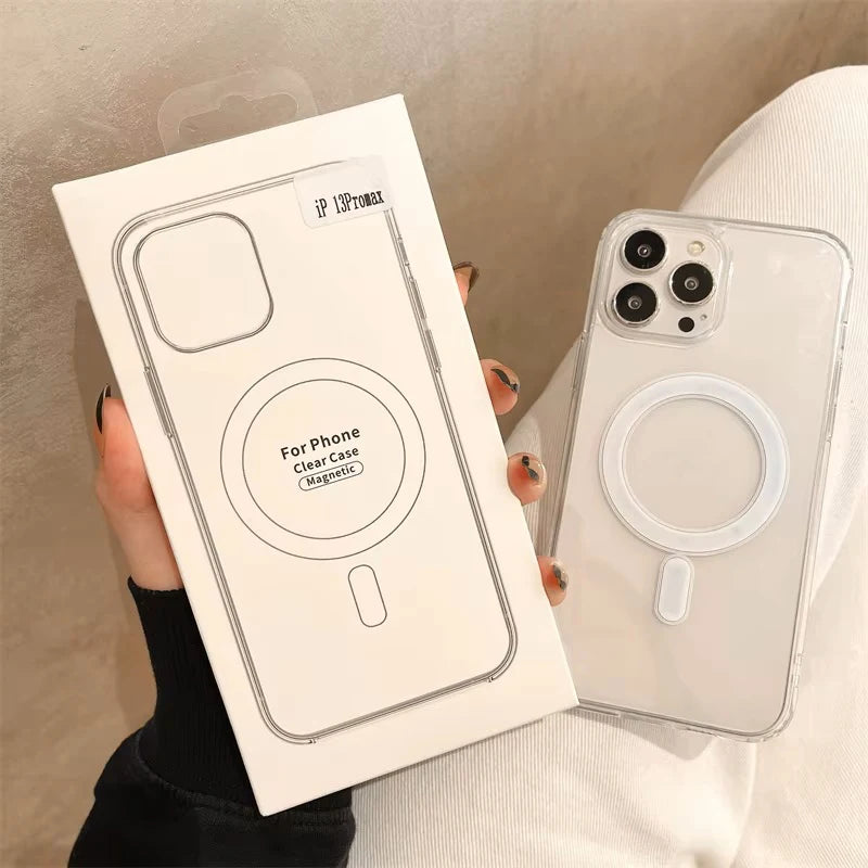 Magsafe iPhone 16 Clear Magnetic Case — Magsafe iPhone 16 Case
