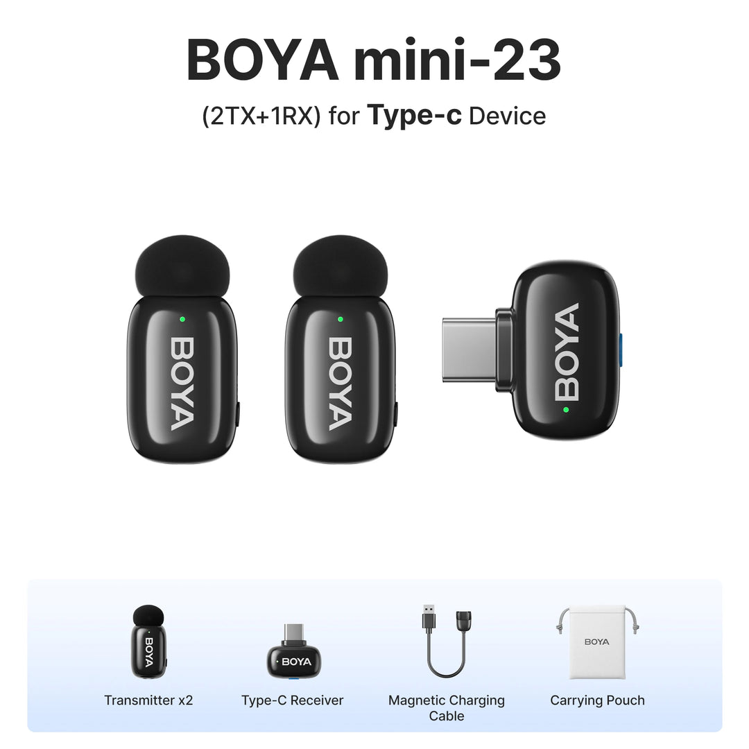 BOYA Lavalier Microphone: Professional Audio in Your Pocket — boya mini wireless microphone