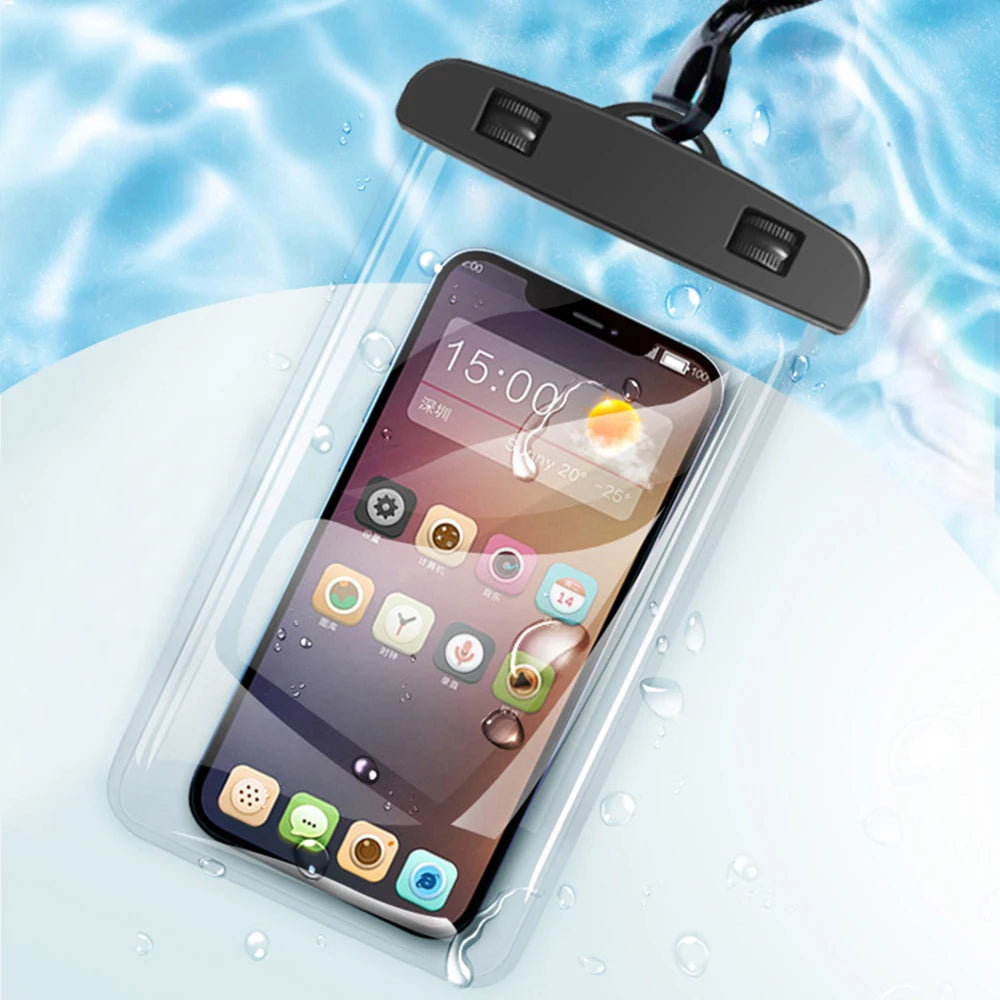 Waterproof Phone Pouch with Lanyard for iPhone & Android | Shop Now!