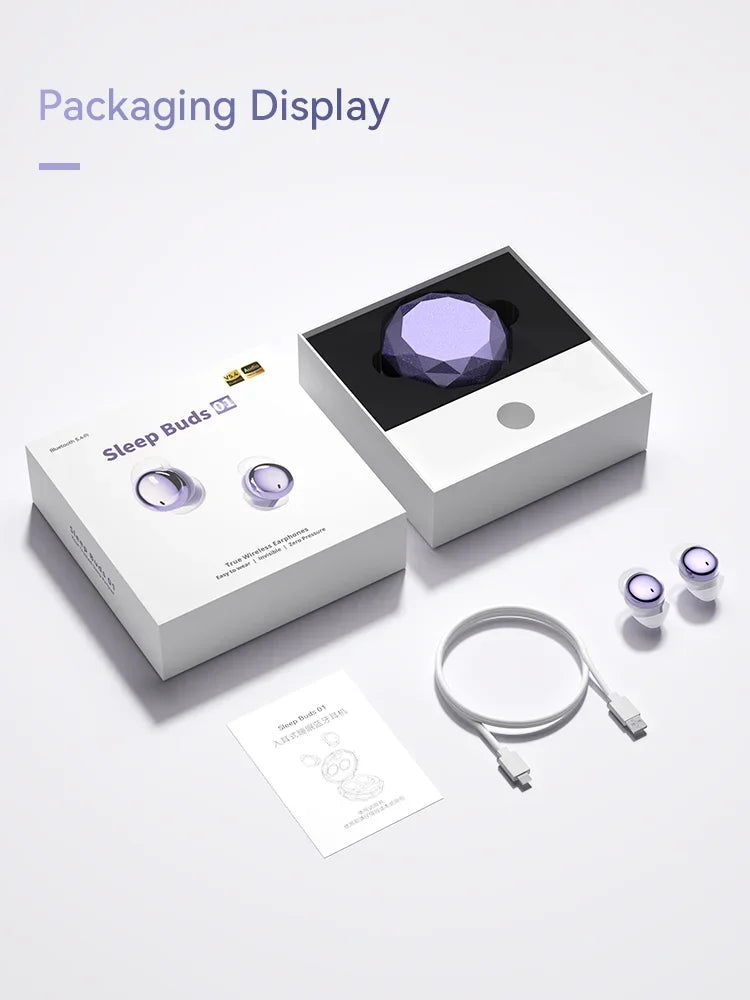 NUOYAREN Wireless ANC Earbuds - Secure In-Ear Noise Cancellation