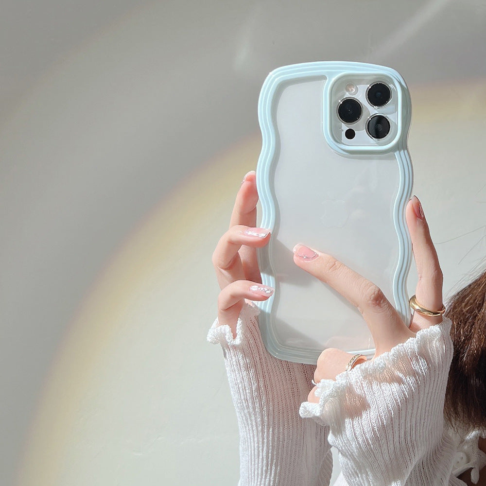 TPU Soft Wavy Edge Cases for iPhone 11, 12 and 13 - Stylish & Secure Protection