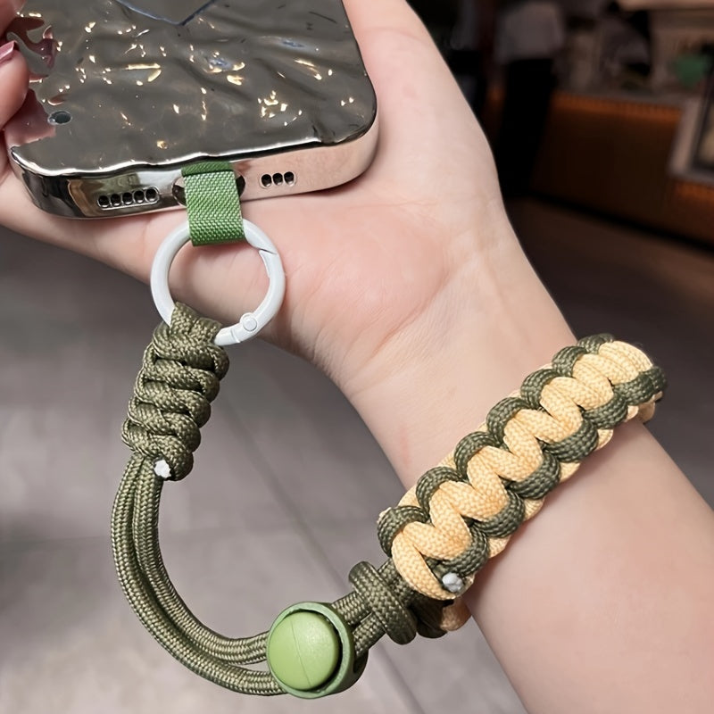 Adjustable Phone Wrist Lanyard with Metal Clip, Best Travel Accessory