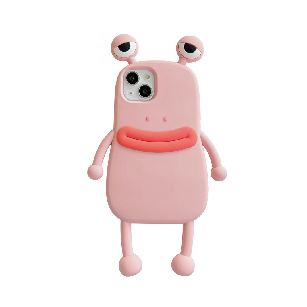 3D Cartoon Frog iPhone 12/12 Pro Case - Kawaii Phone Cover — 3D Cartoon Frog iPhone Case