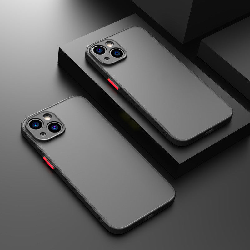 Best Slim Shockproof iPhone Case | Solid Color TPU Back Cover
