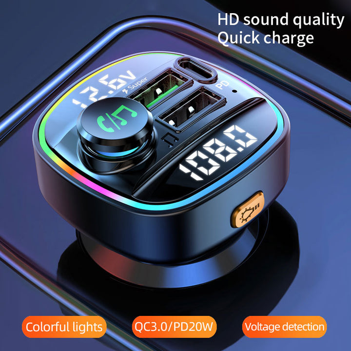Car Air Vent Phone Holder with Bluetooth and Charging Features