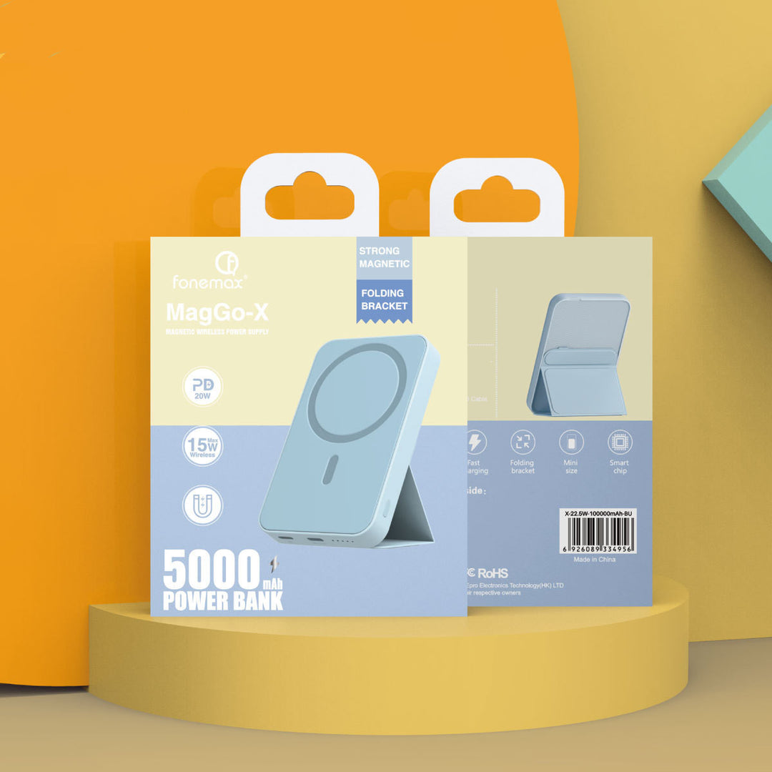 Slim 5000mAh Wireless Power Bank for Sale