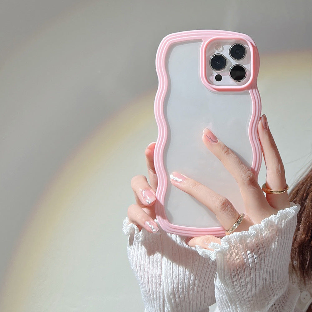 TPU Soft Wavy Edge Cases for iPhone 11, 12 and 13 - Stylish & Secure Protection