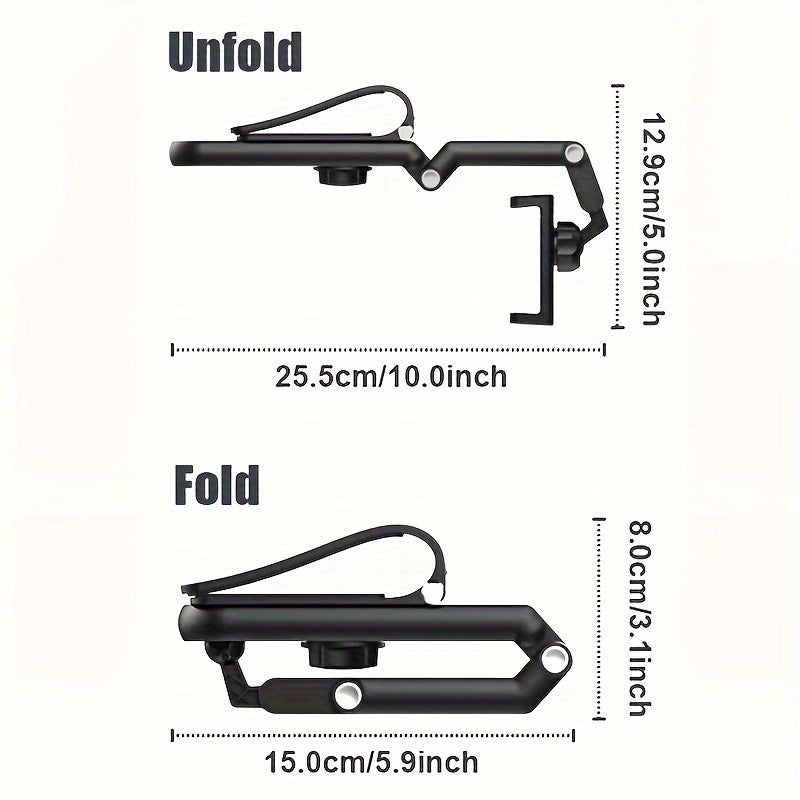Visor Phone Holder for Car - 1080° Rotating Sun Visor Mount