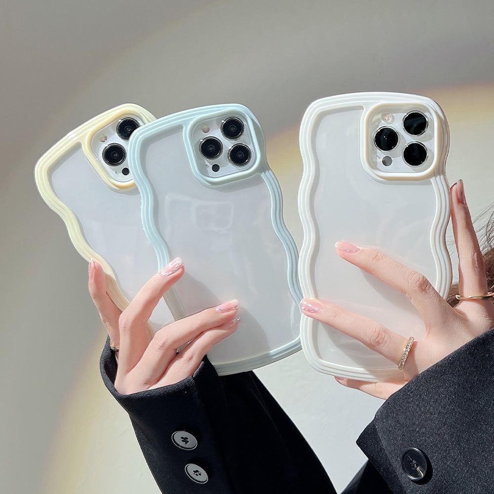 TPU Soft Wavy Edge Cases for iPhone 11, 12 and 13 - Stylish & Secure Protection