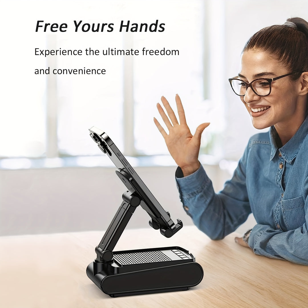 Phone Stand with Wireless Speaker | Bluetooth Sound