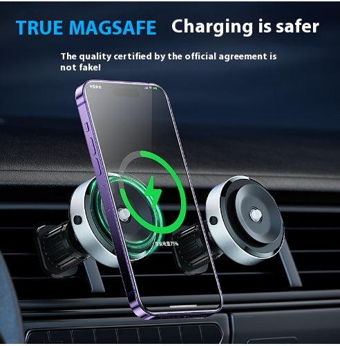 Best Double-Sided Magnetic Car Mount with Vacuum Suction Base