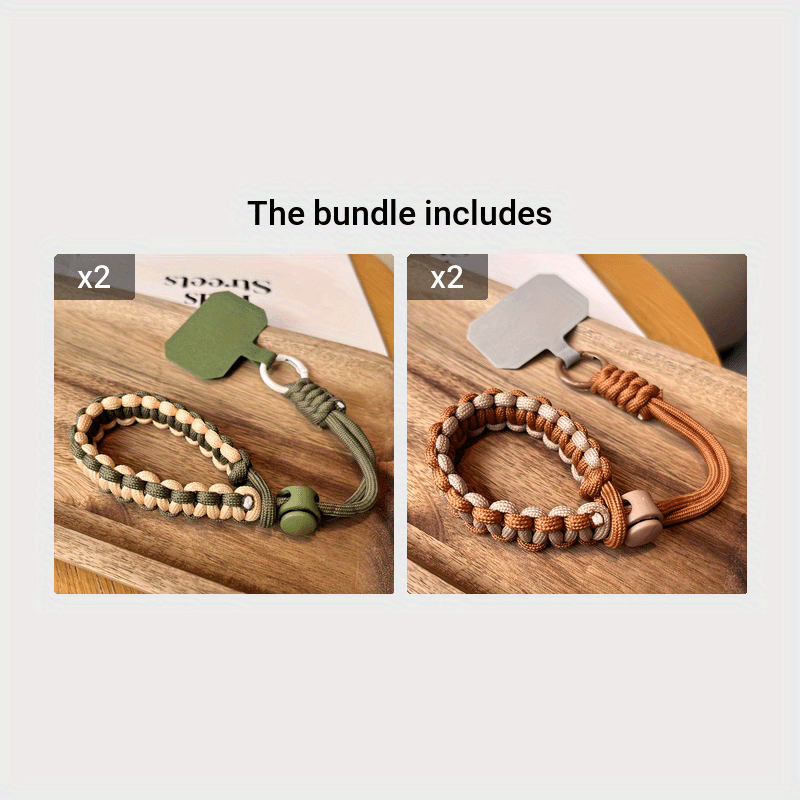 Adjustable Phone Wrist Lanyard with Metal Clip, Best Travel Accessory