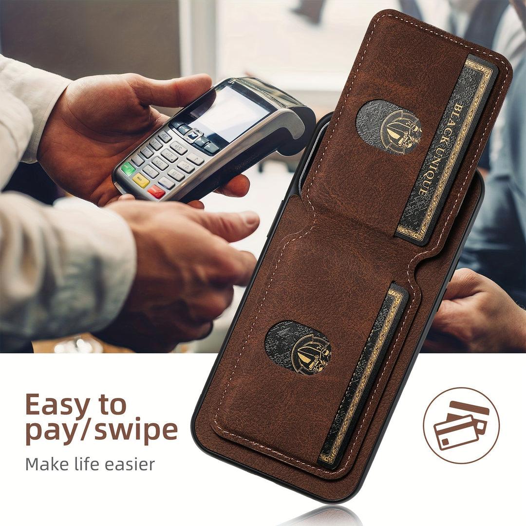 Best iPhone 16 Wallet Case with Card Holder & Kickstand - SUTENI
