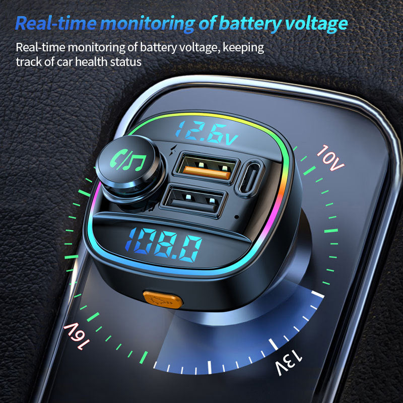 Best Bluetooth Car FM Transmitter & Charger - Smart Audio System