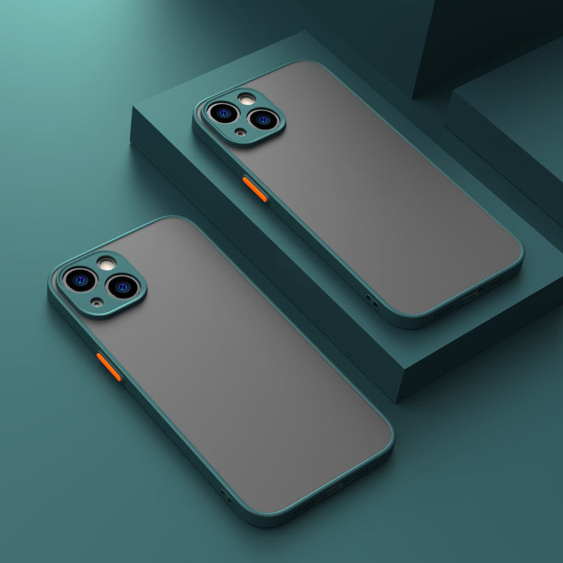 Best Slim Shockproof iPhone Case | Solid Color TPU Back Cover