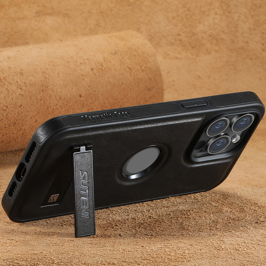Magsafe Faux Leather iPhone Case — magsafe accessories