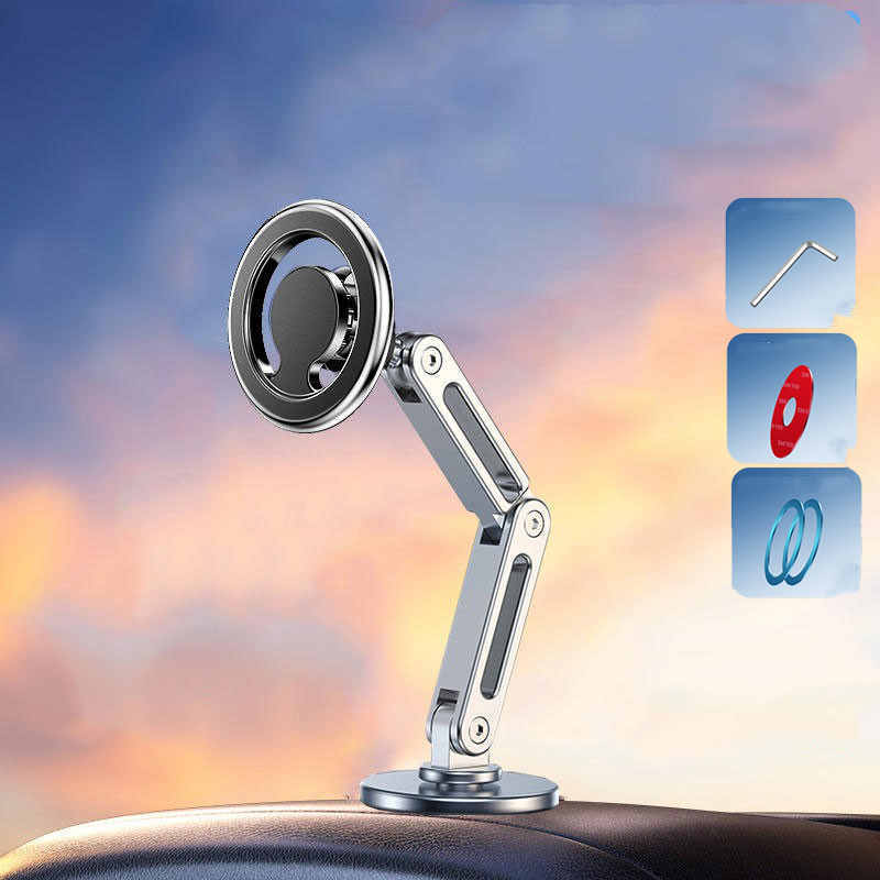 Magnetic Smartphone Mount for Universal Hands-Free Car Use