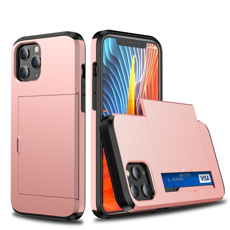 SGP Sliding Card Holder Phone Case - Secure Phone Case with Card Holder