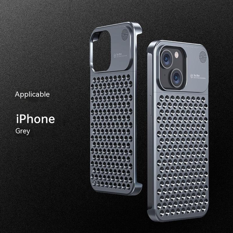 Aromatherapy Phone Case for iPhone - Marine Scent & Cooling — Anti fall dissipate case